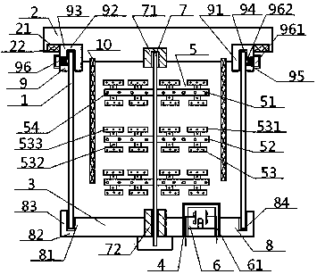 Cleaning system of vehicle-mounted cement tank