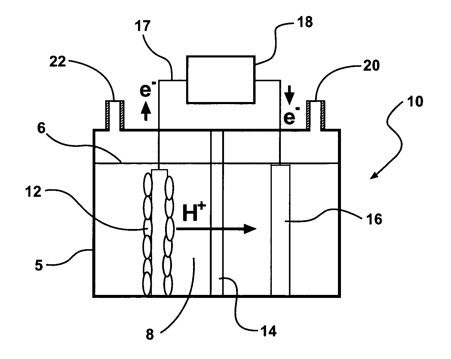 Bio-electrochemically assisted microbial reactor that generates hydrogen gas and methods of generating hydrogen gas