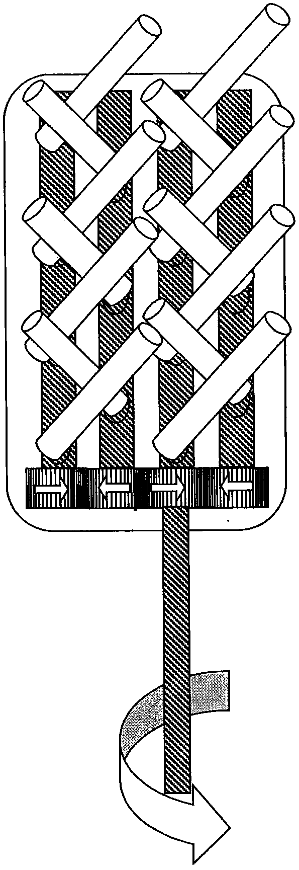 Toothbrush of which brush finish can be in reciprocating motion in direction of long axis