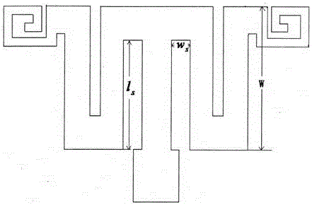 Slit loading microstrip side-fed array antenna