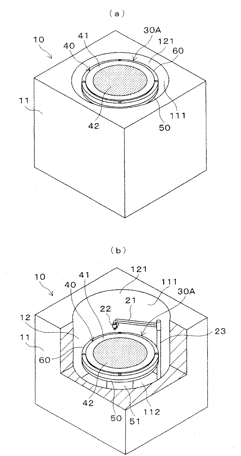 Holding table