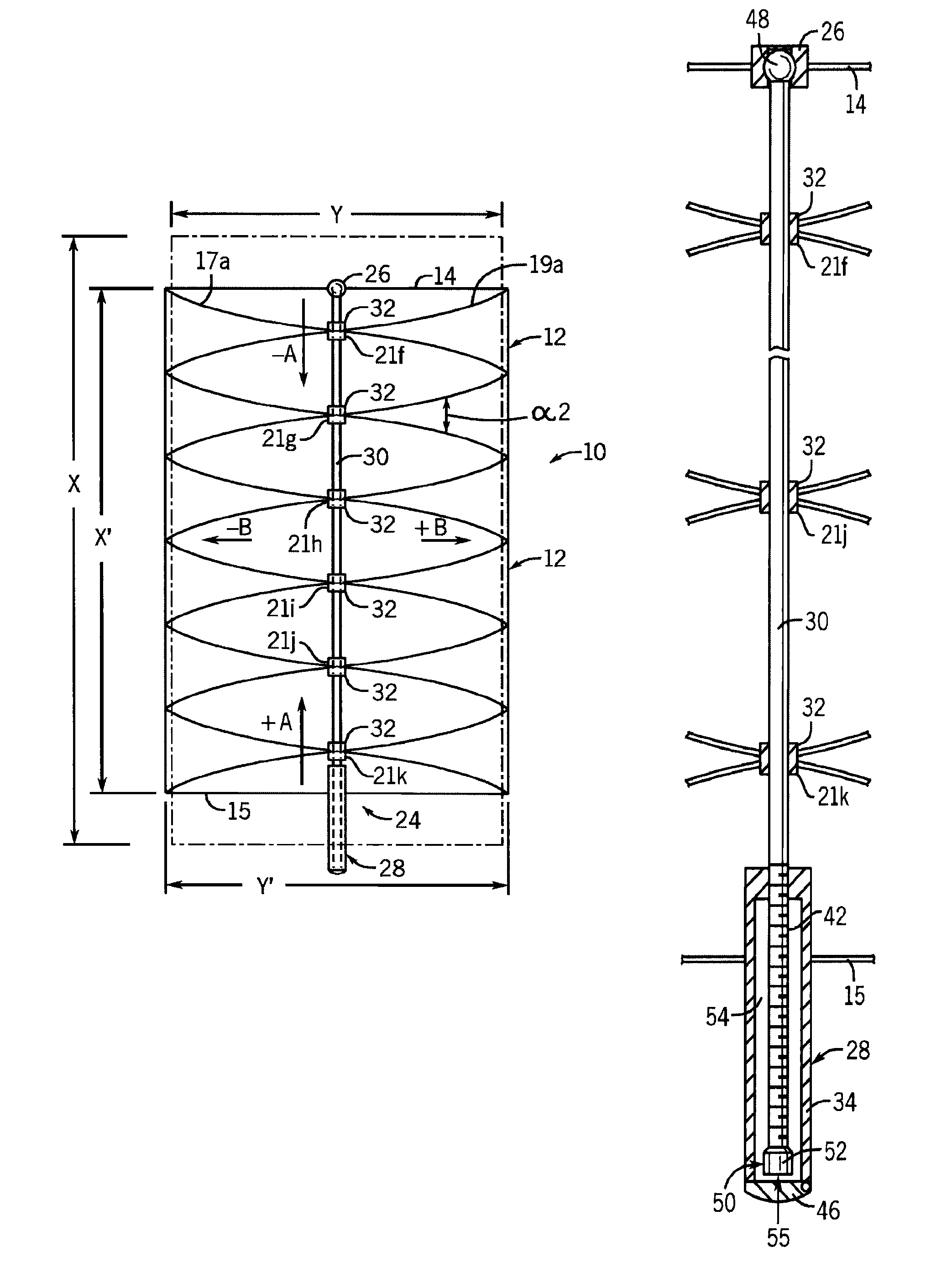 Mechanically adjustable variable diameter stent