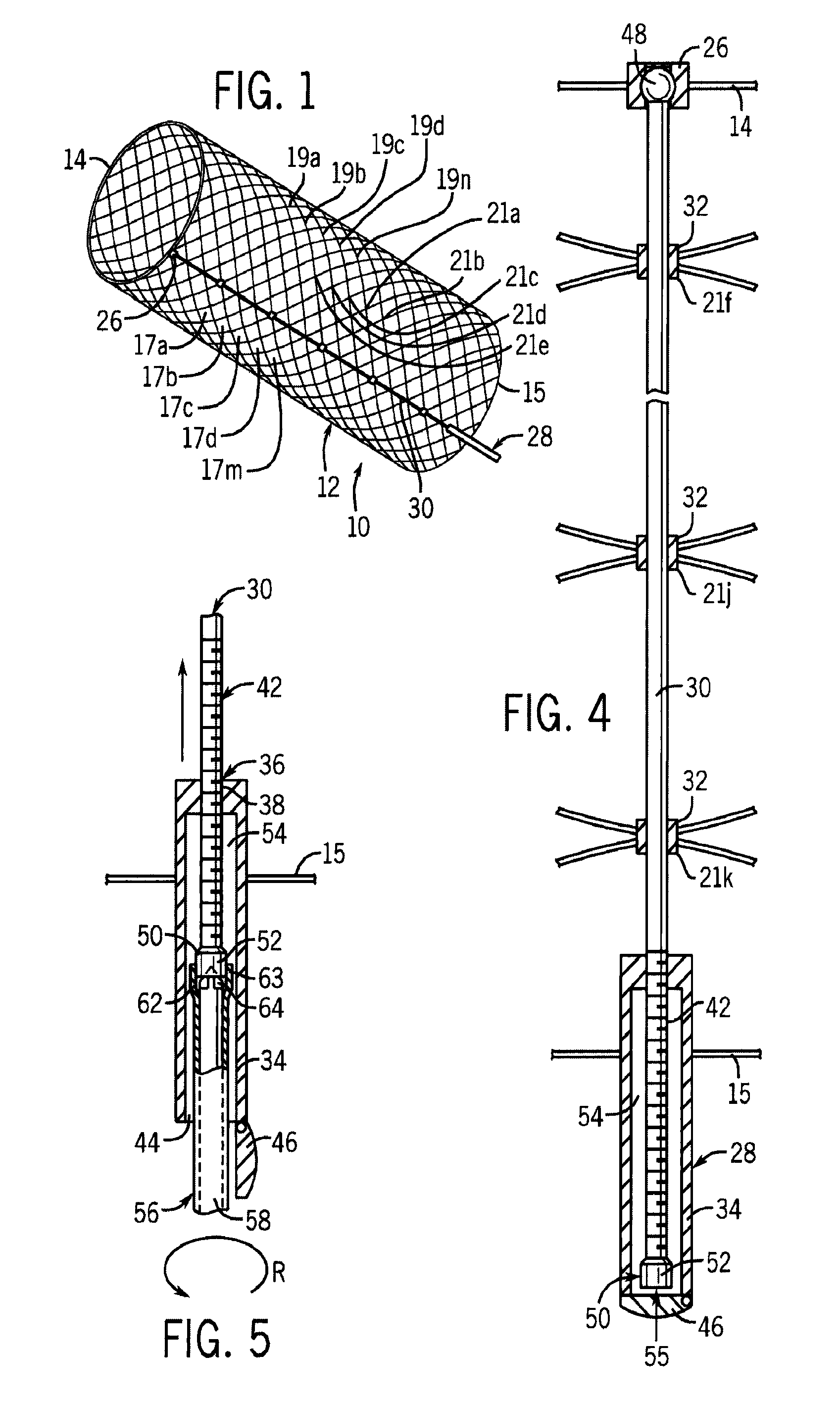 Mechanically adjustable variable diameter stent