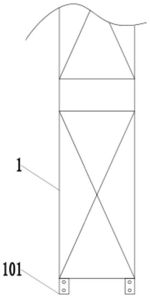 A crossover device for transmission lines