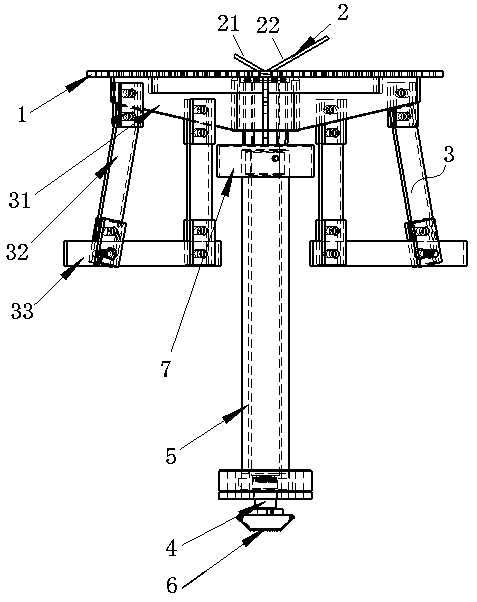 Biomass charcoal dropping method in biomass production