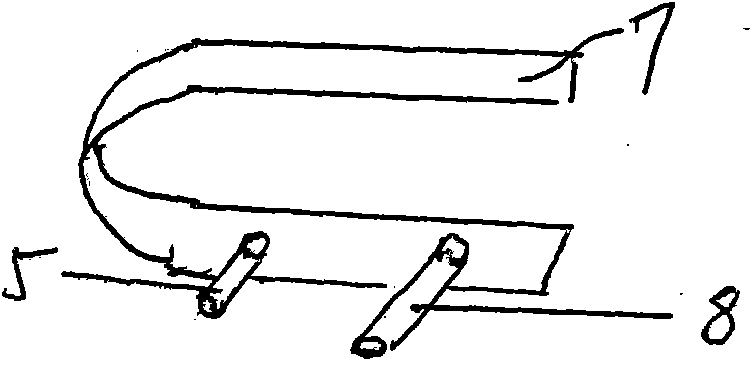 Rotatable castor mechanism for household