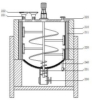 Alkyd resin production device