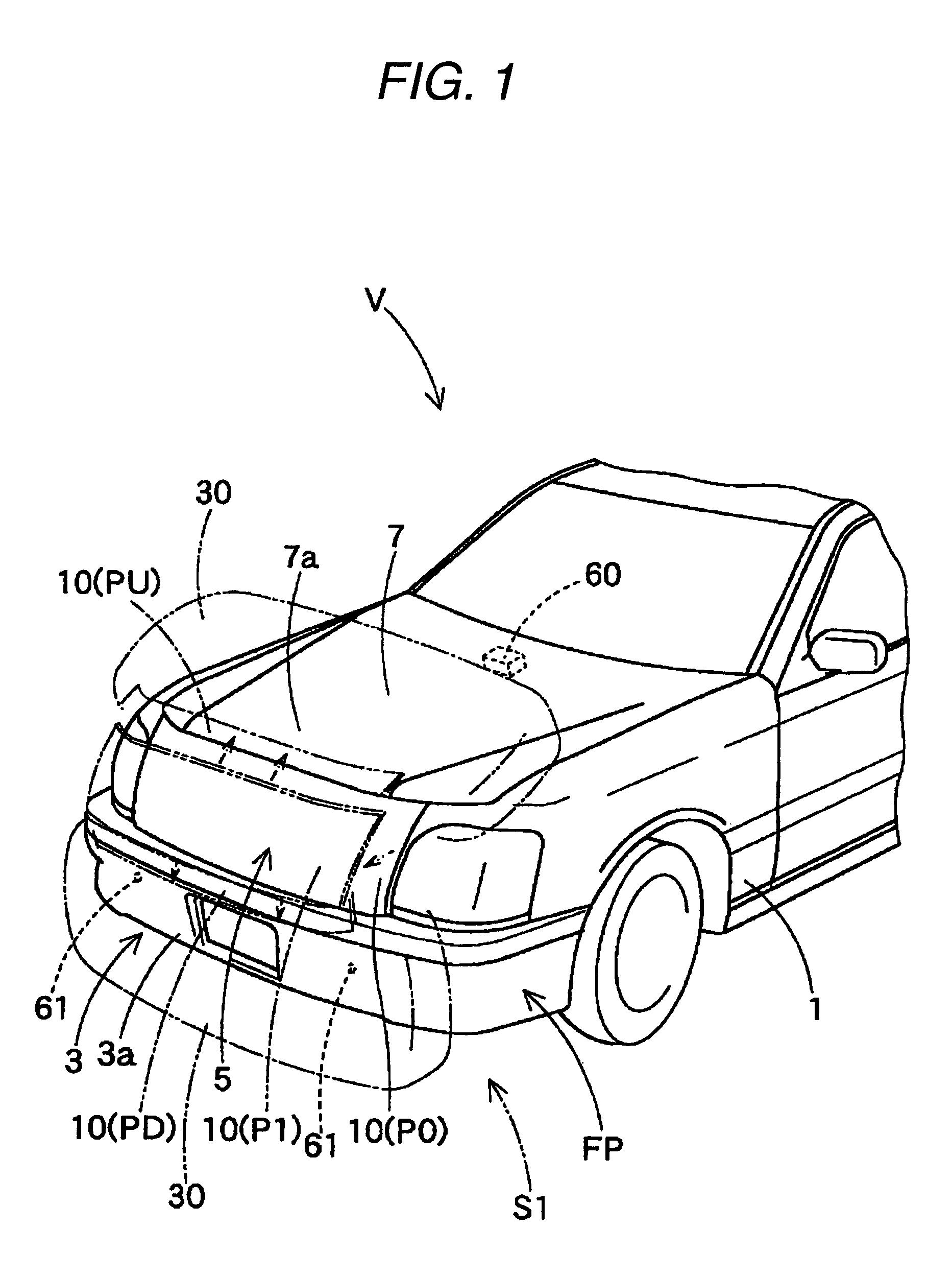 Pedestrian protection system