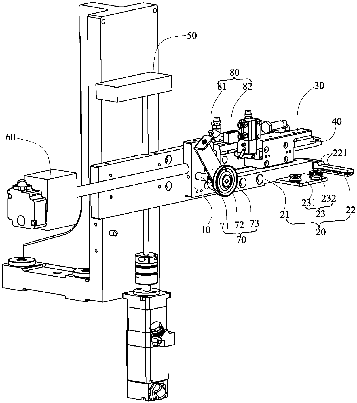 Wire arrangement mechanism for winding voice coil