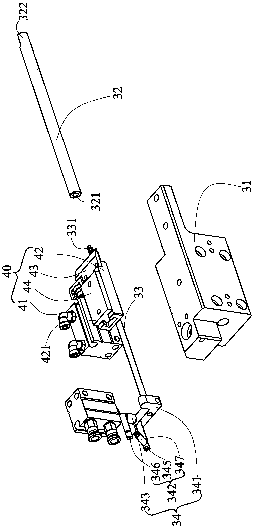 Wire arrangement mechanism for winding voice coil