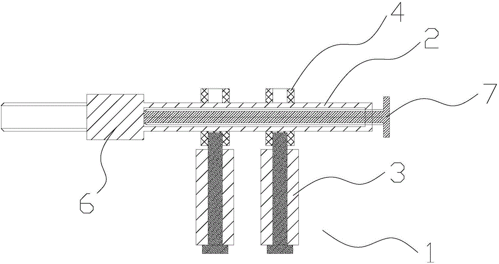 Printer guide direction adjusting device