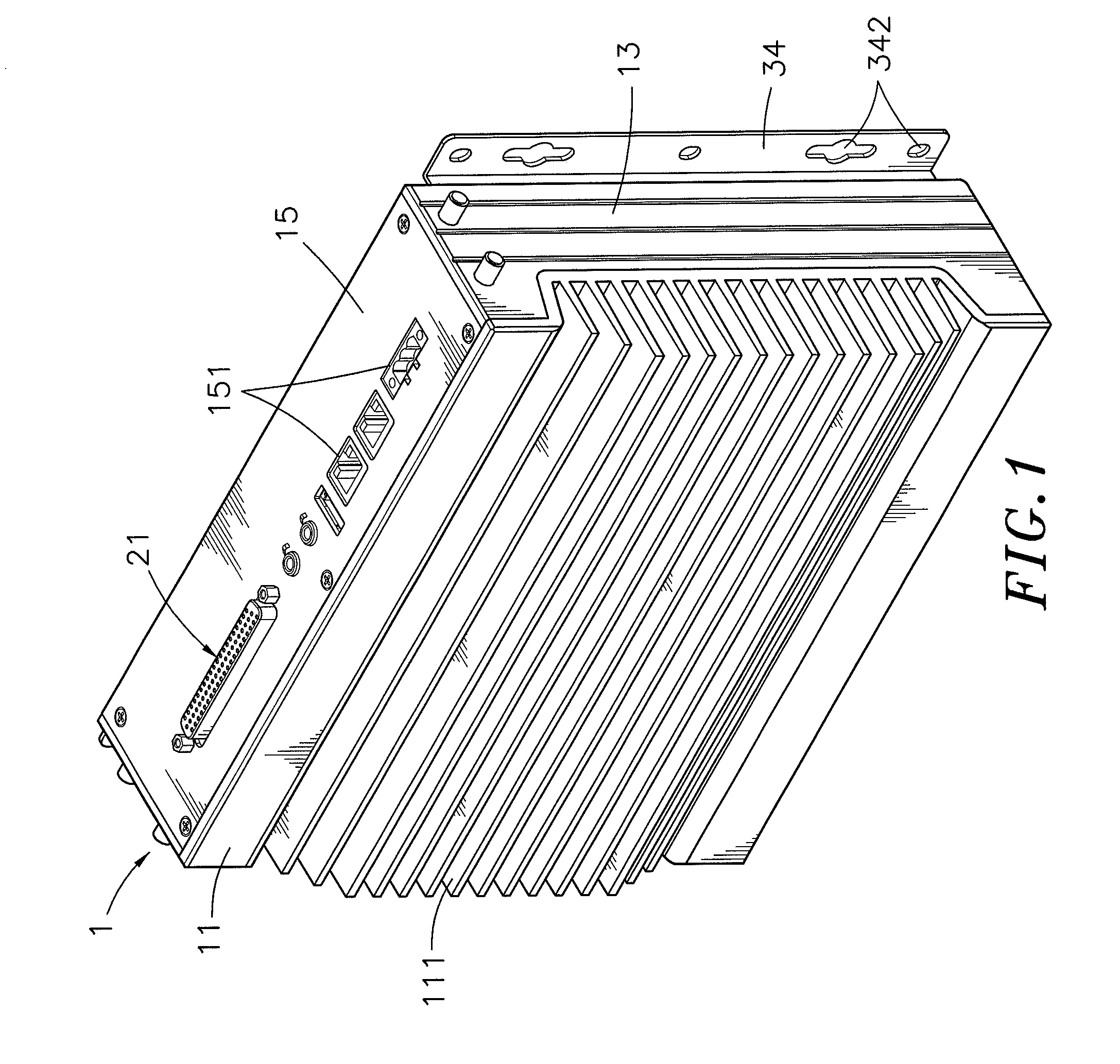 Wall-mounting structure for wall-mounted electronic device