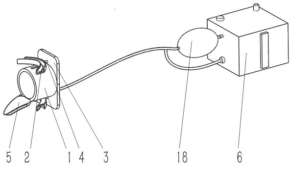 Oral cavity supporting equipment for gastroscopy