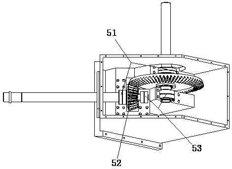 Fault simulation experiment device for helicopter tail transmission system