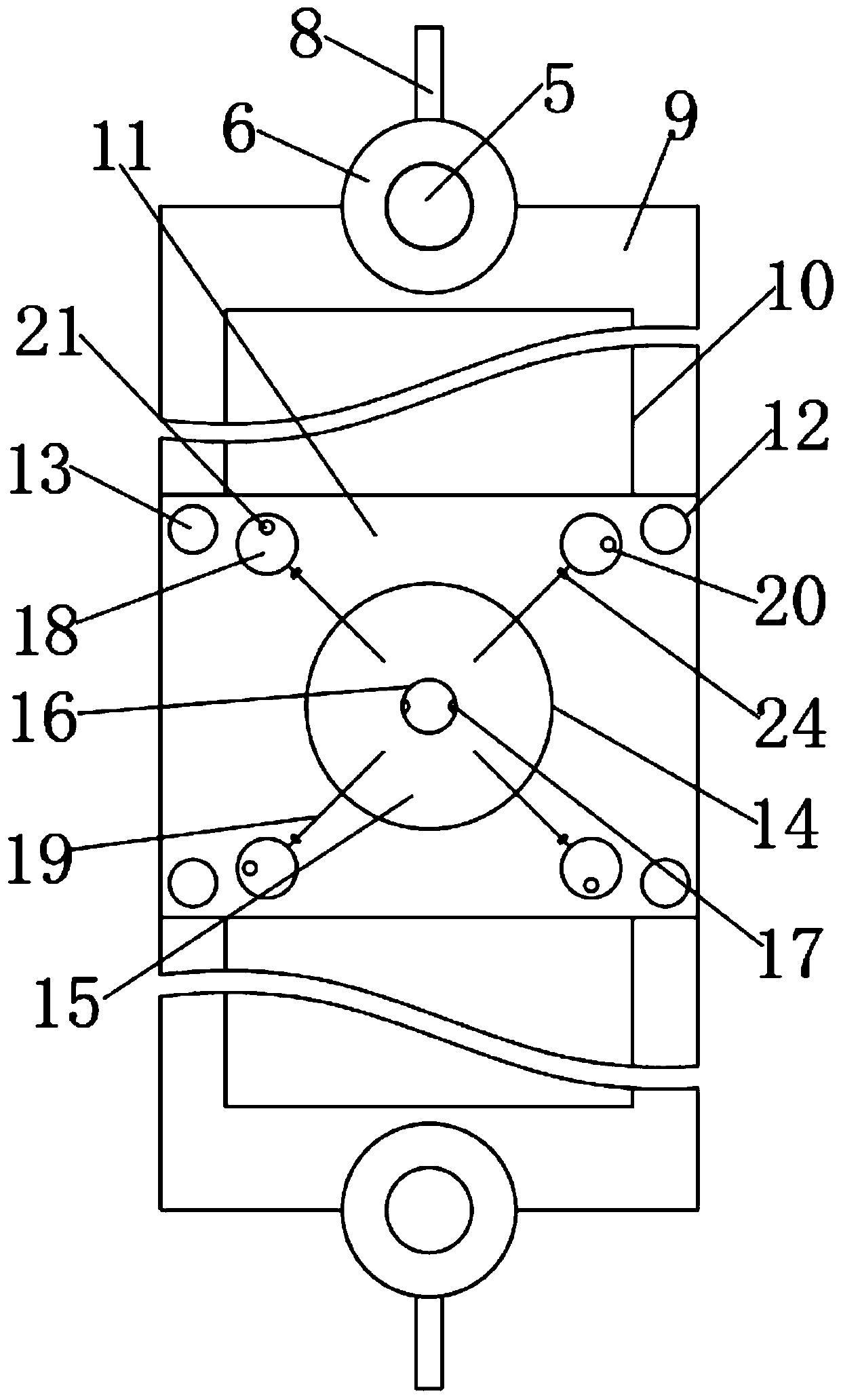 Cerebrovascular intervention puncture positioning device for neurological intervention