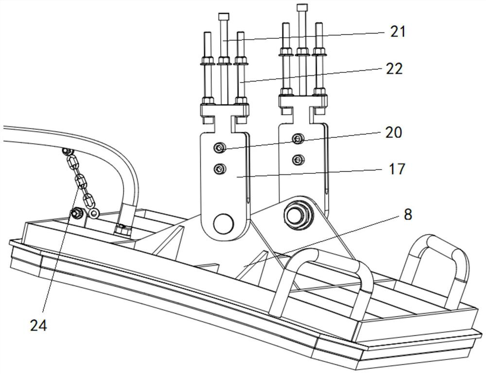 Adjustable 90-degree turnover vacuum chuck machine