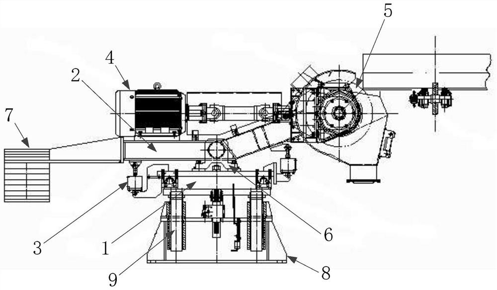 Chamfering method applied to bar cold bed and chamfering system applied to bar cold bed