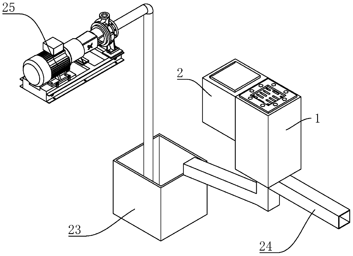 Garden drainage mechanism capable of preventing clogging and construction method thereof