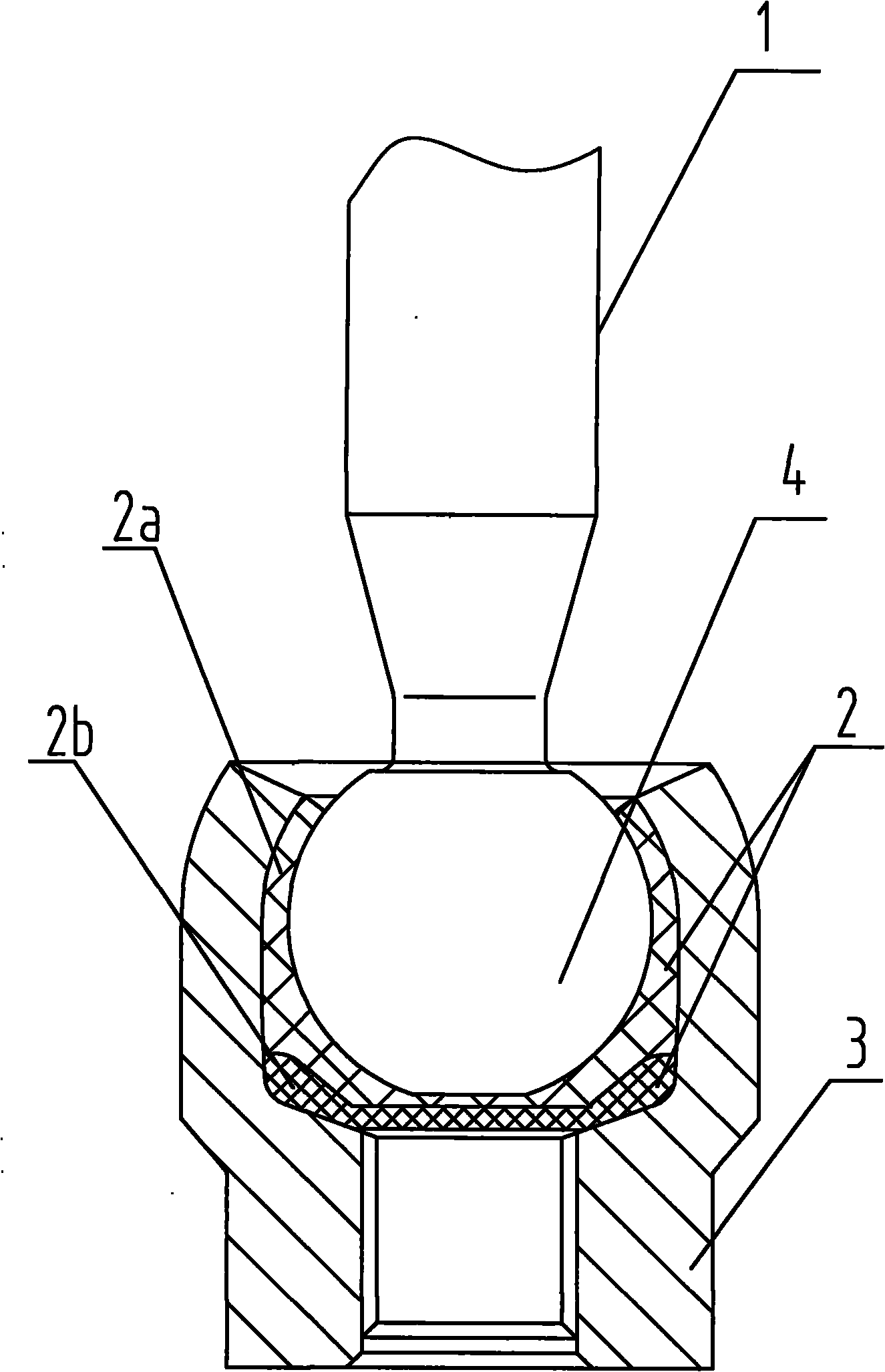 Double-ball pin cup steering linkage