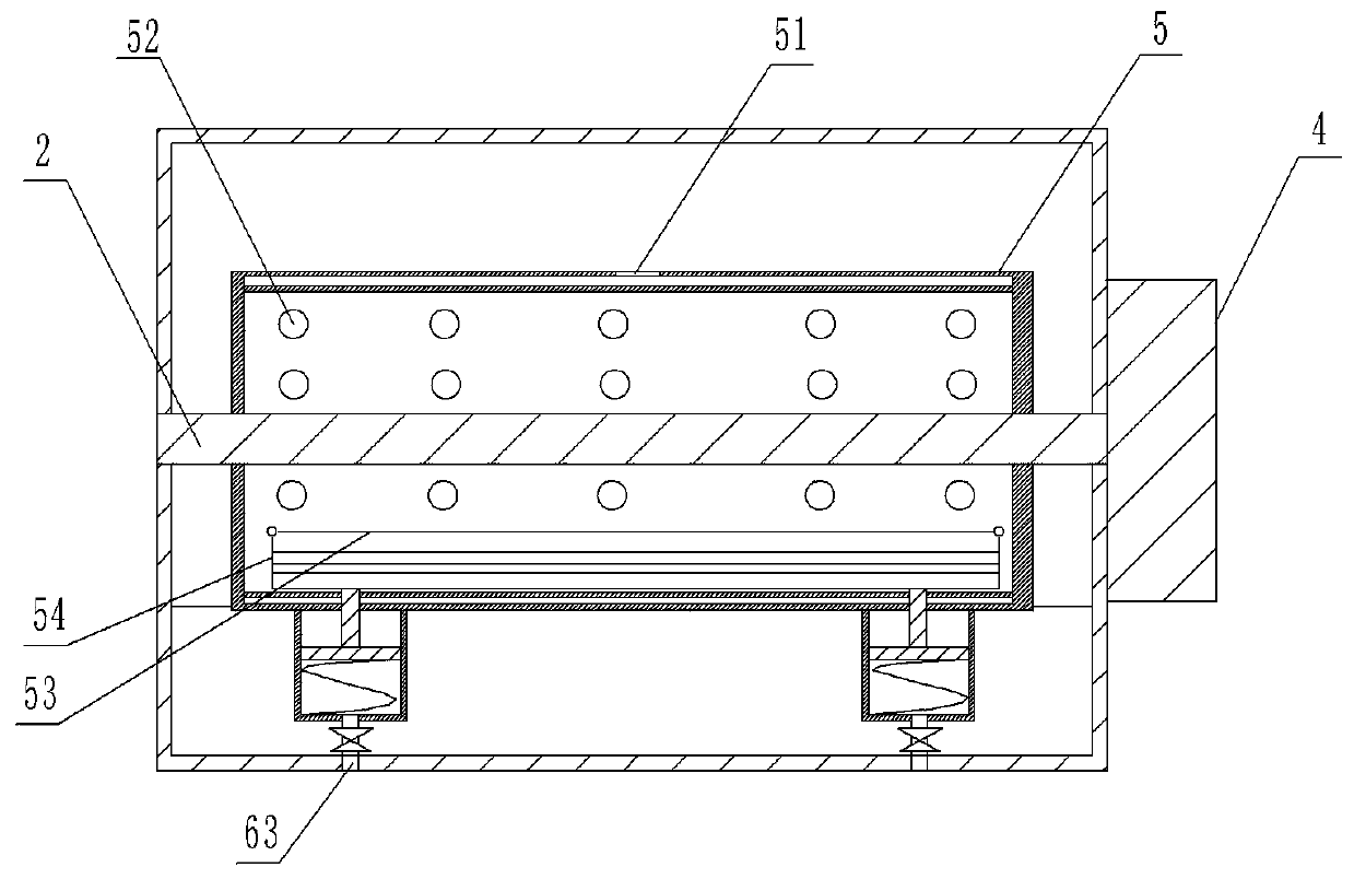 Granulating chamber of biological particle fuel extruding machine