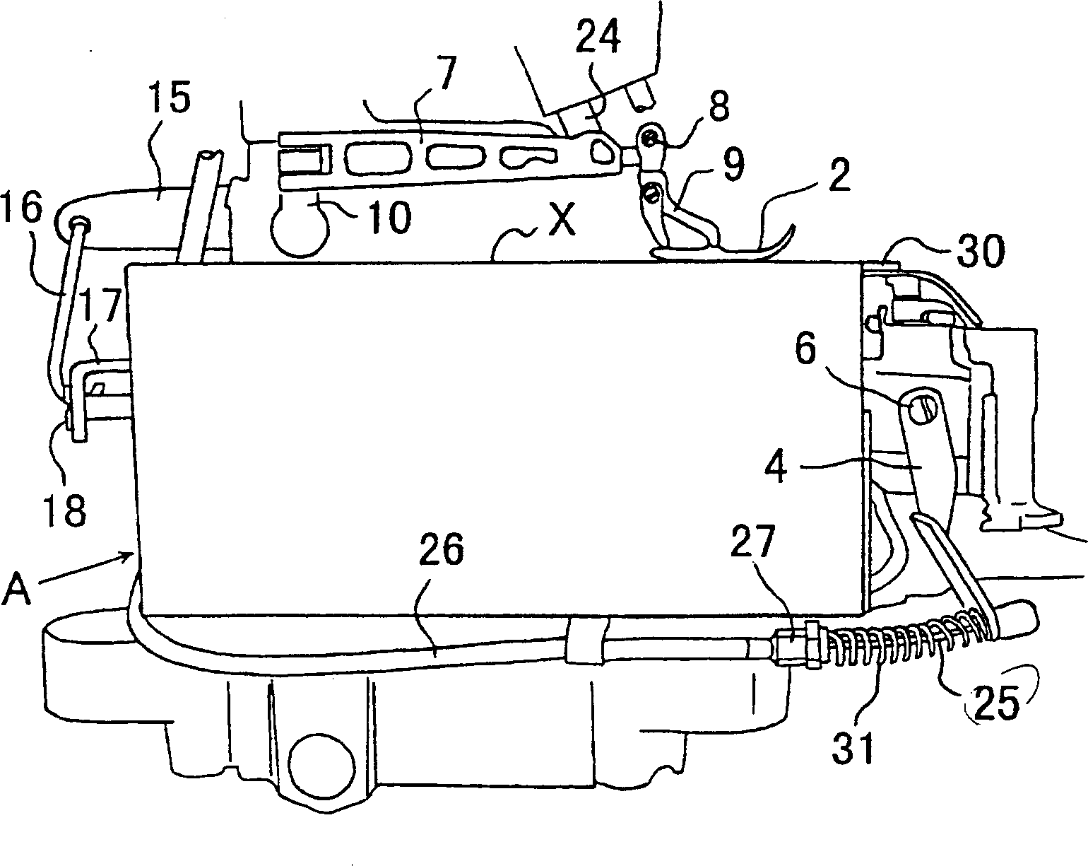 Double-needle cup seaming machine