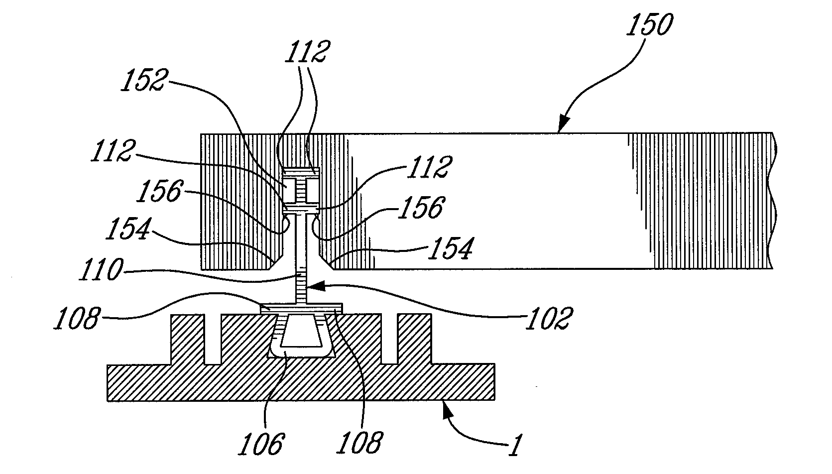 Clip assembly for use with a suspended ceiling