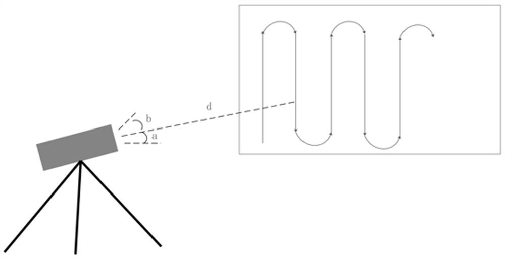 Structural body crack sub-pixel detection method