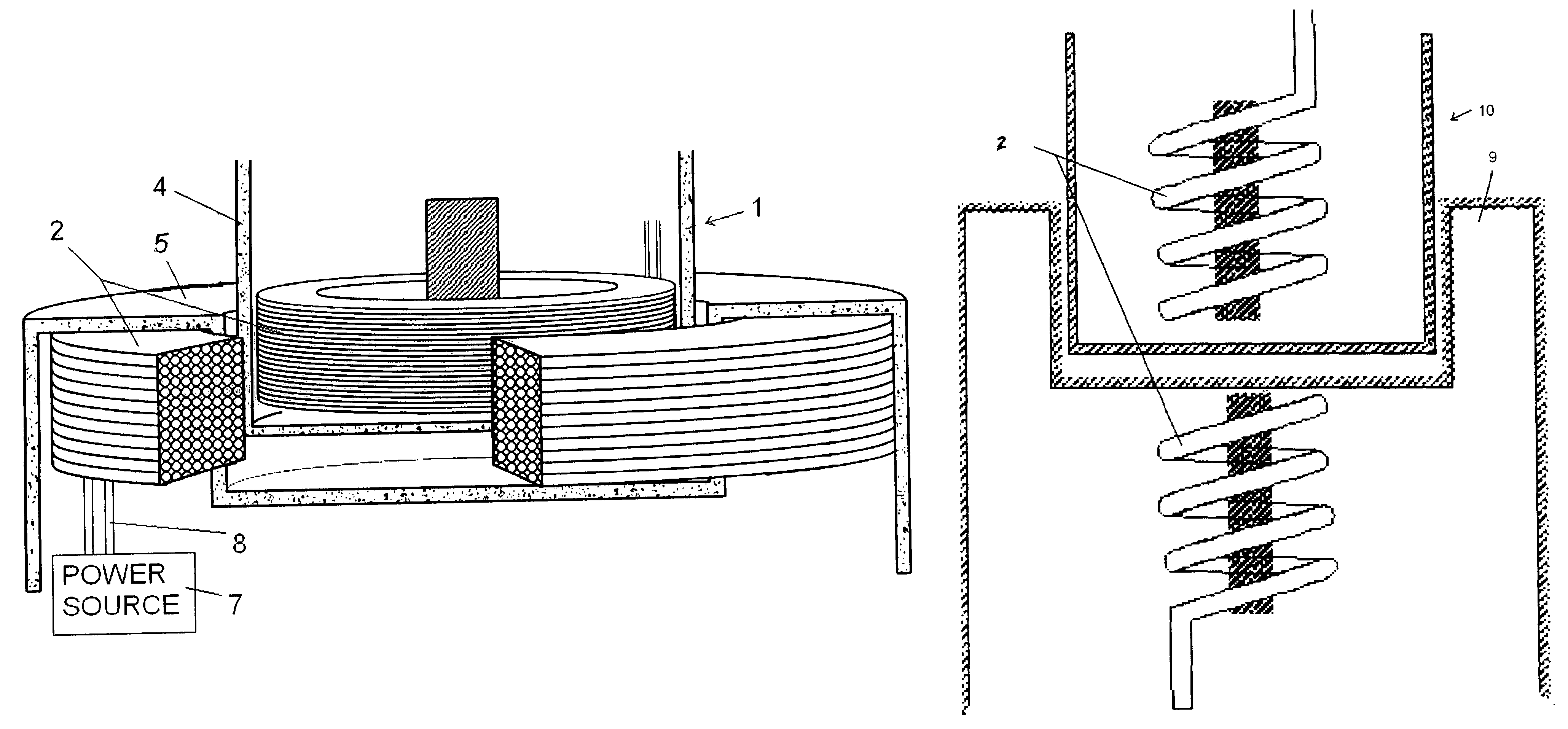 Bi-directional rechargeable/replaceable induction power pack and method