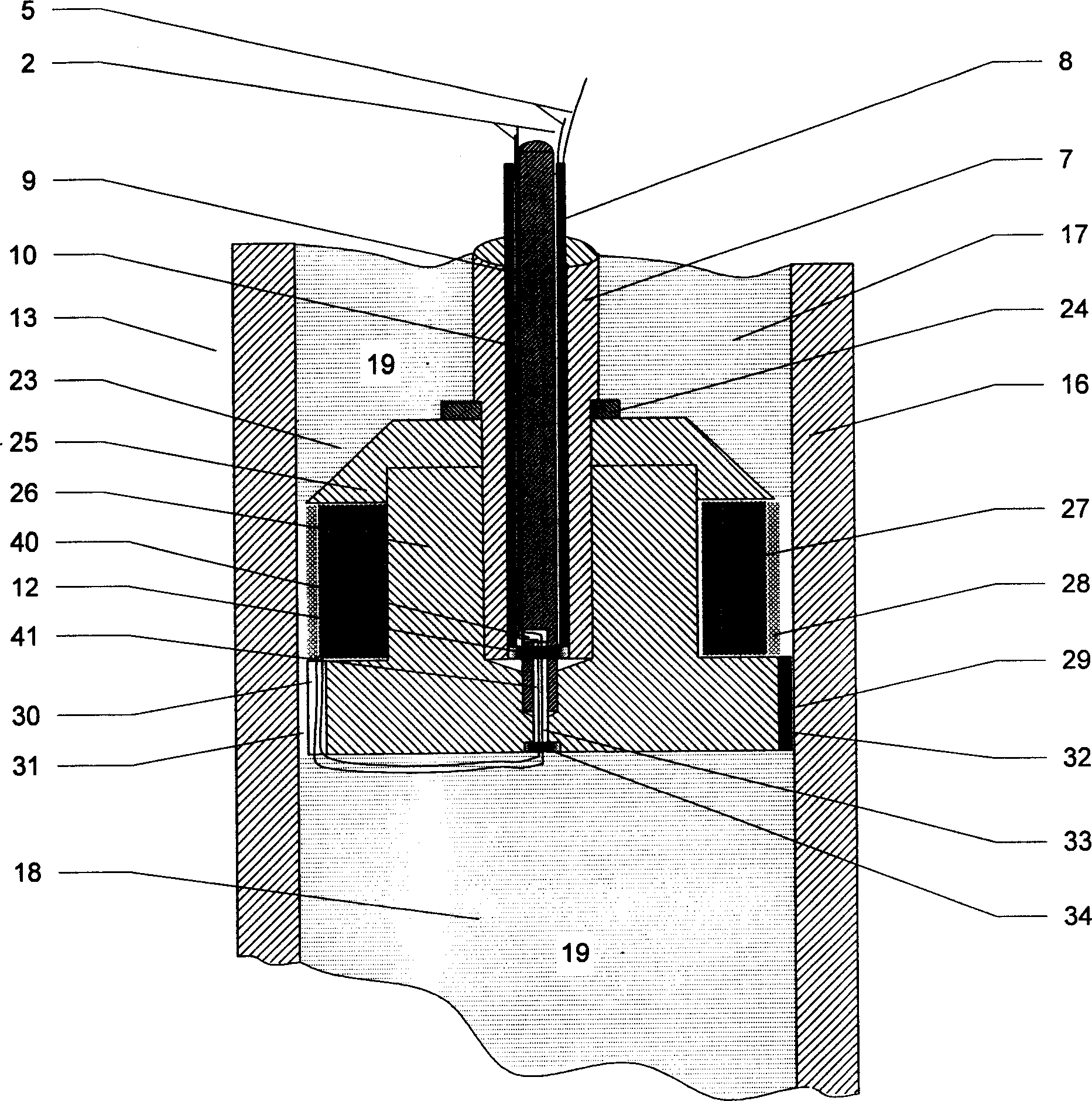 Magnetic current changeing dumper of integrated related speed sensing function and method of adaptive damping