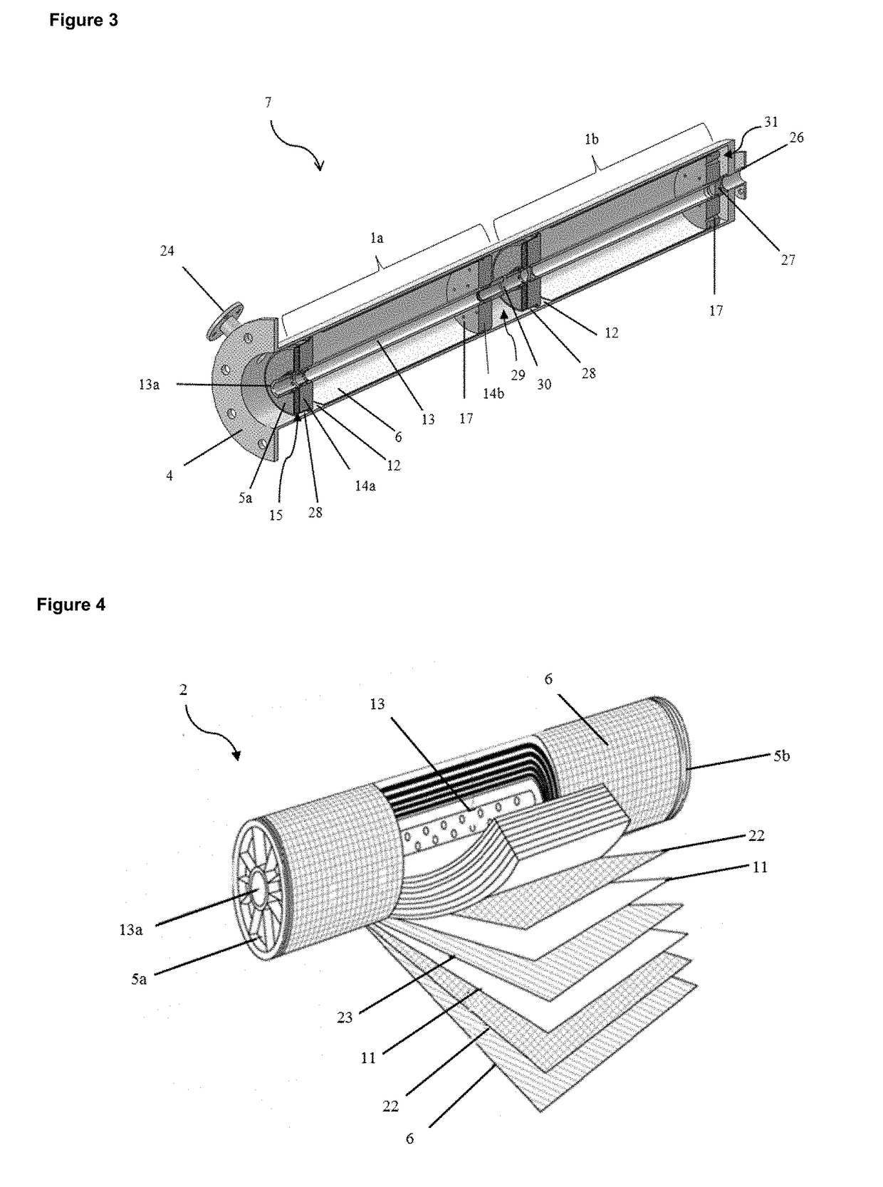 Flexibly Adaptable Membrane Cartridges for the Separation of Fluids