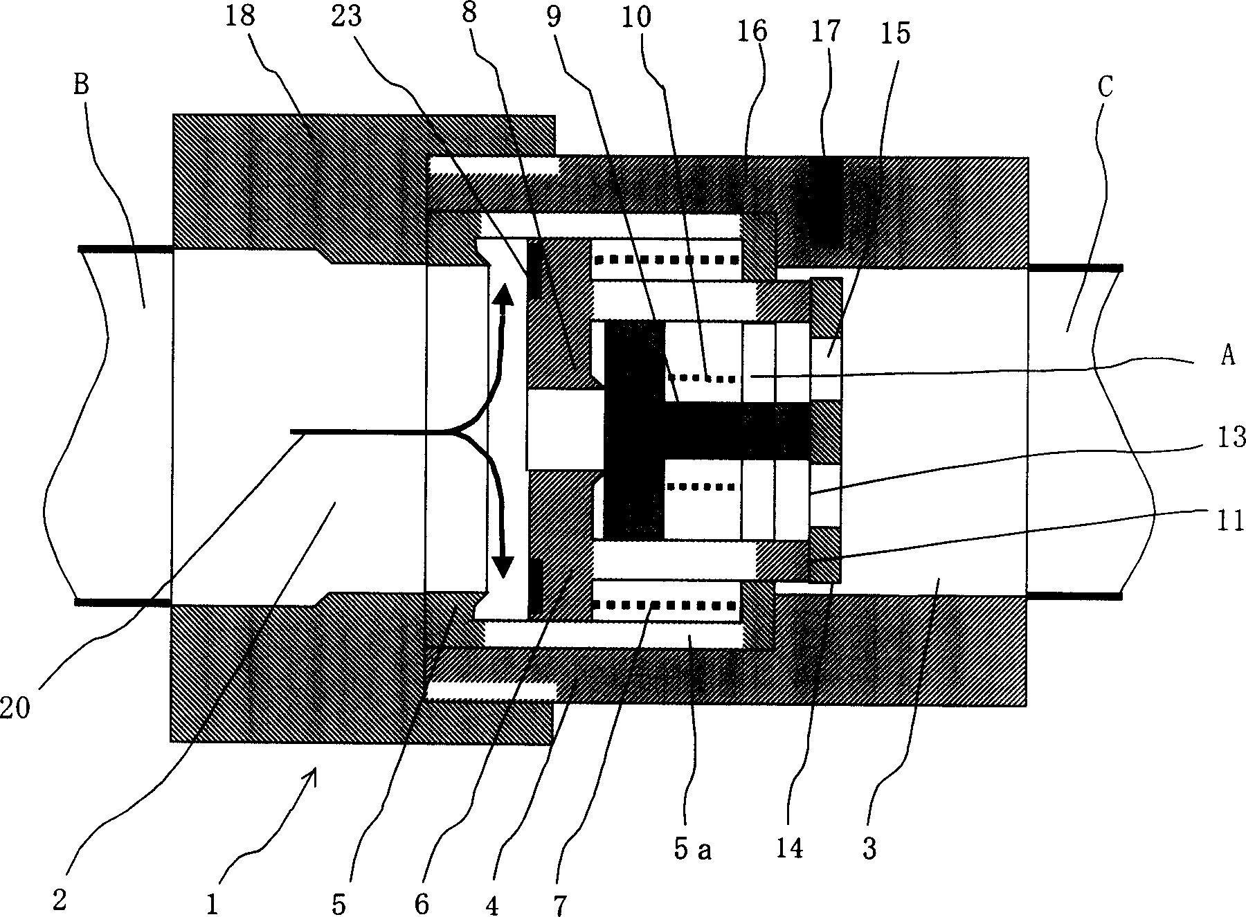 Check valve for detecting water leakage and water leakage alarm system using the same