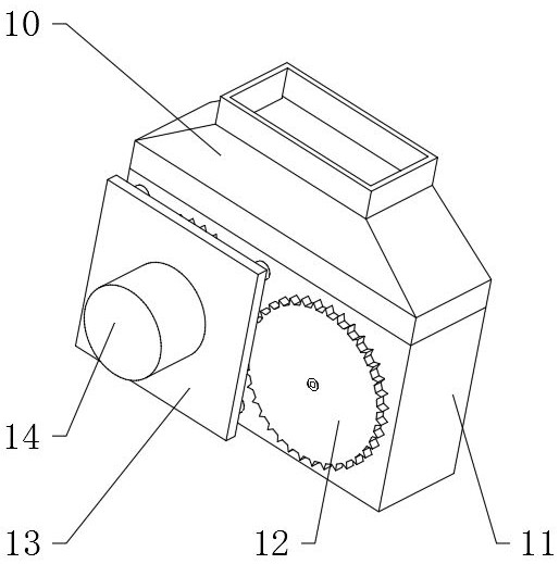 Fine grinding device for refractory material production