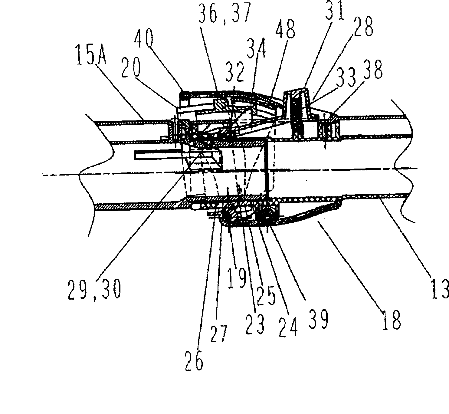 Suction device and electric dust collector therewith