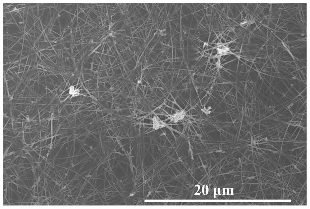 Dynamic covalent bond functionalized silver nanowire and preparation method and application thereof