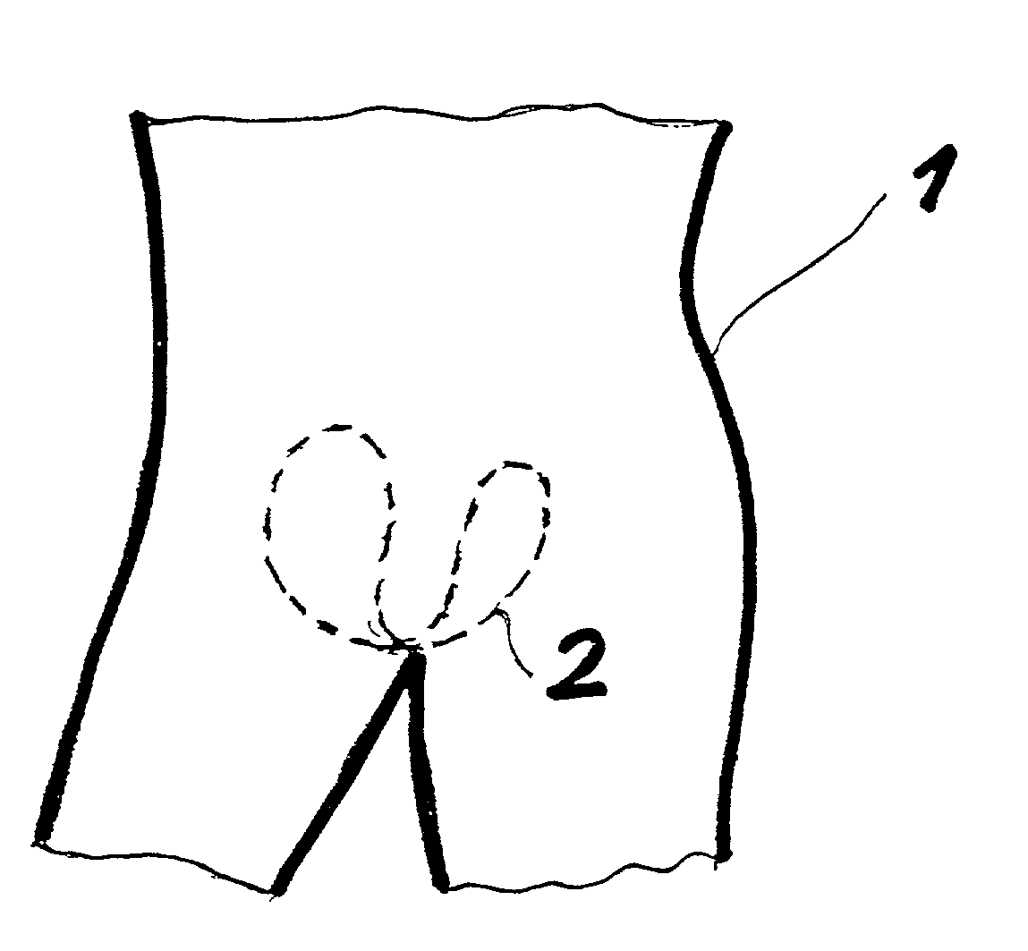 Trousers for cyclist and method of making same