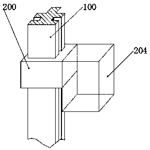 Automatic goods delivery system for high-rise building