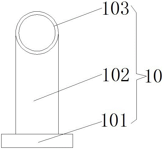 Clamping device for electrical mechanical equipment production