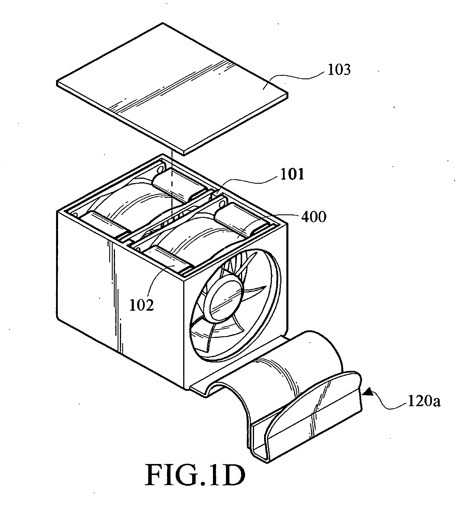 Fan fixing apparatus