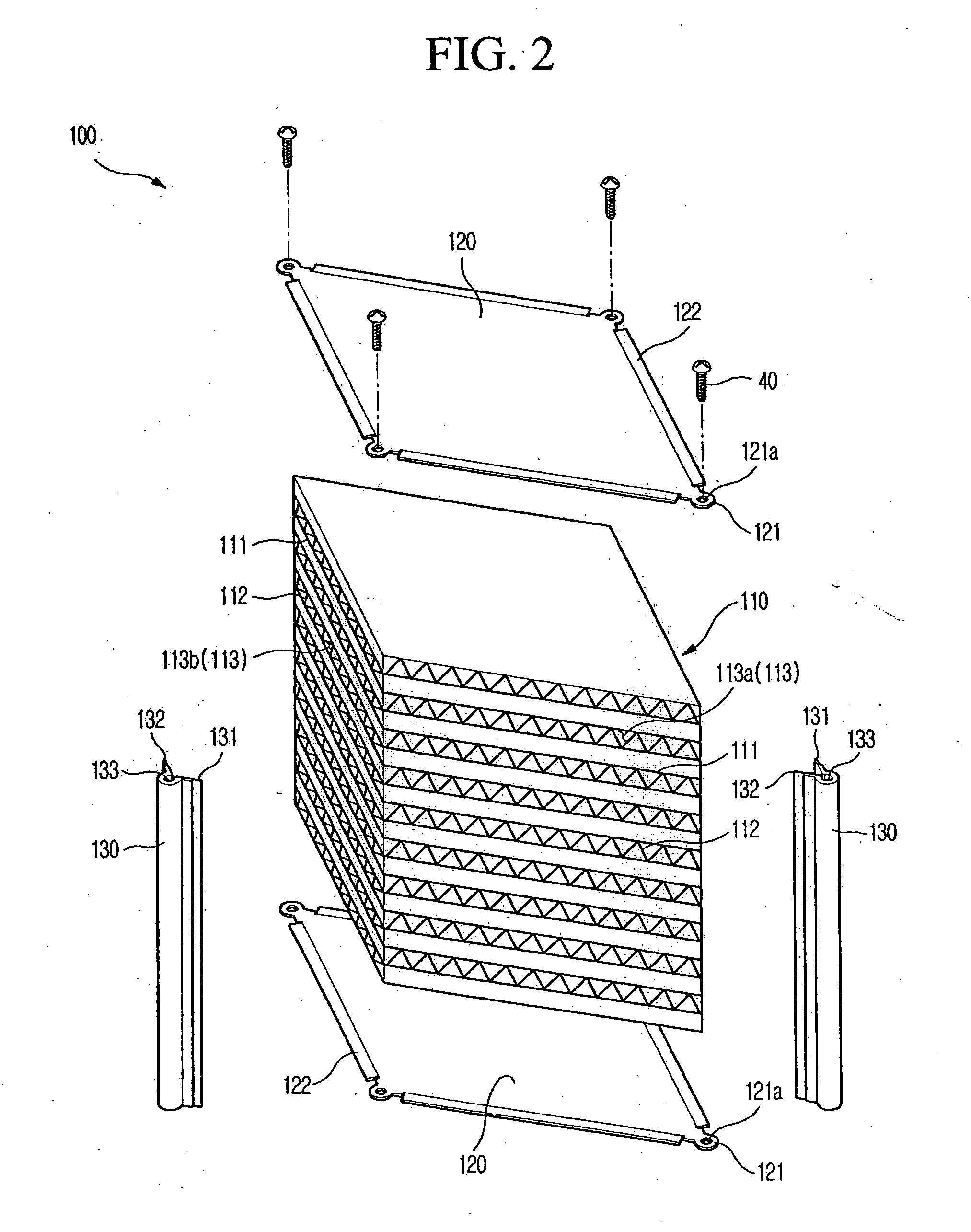 Heat exchanger and ventilator having the same