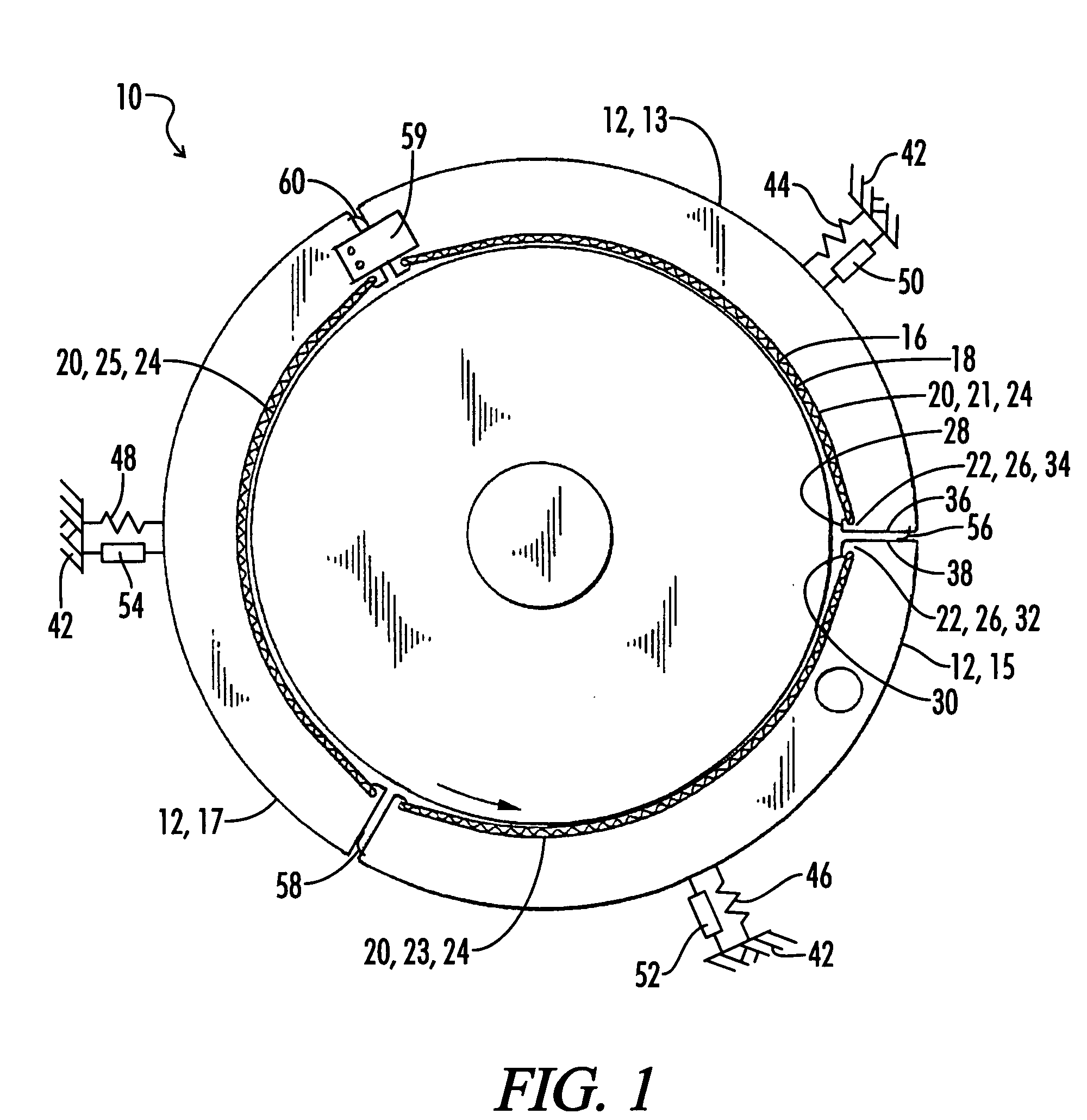 Compliant Foil Fluid Film Radial Bearing Or Seal