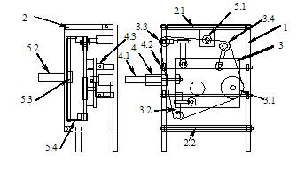 Automatic belt-switching vertical sanding machine tool for robot