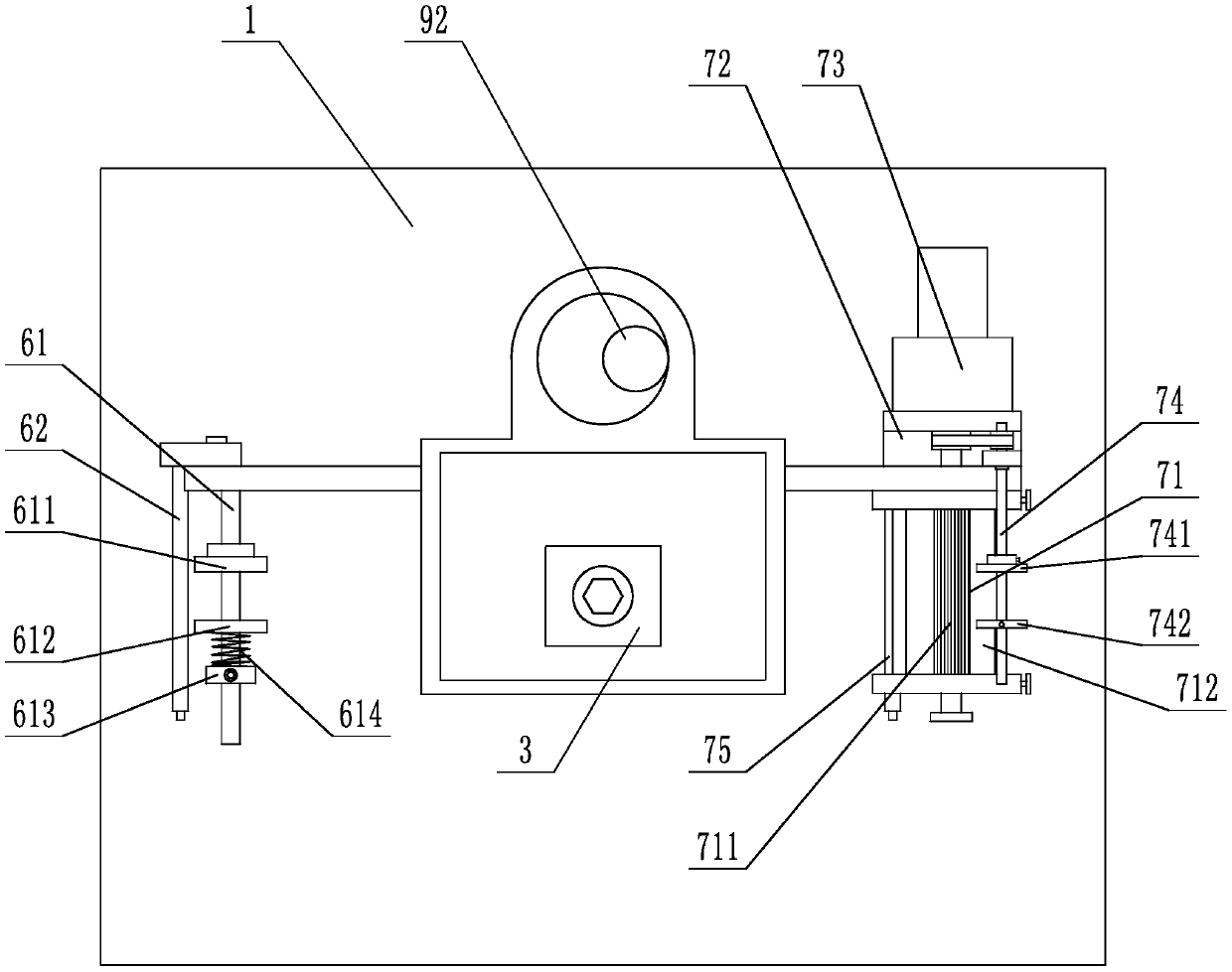 Gold stamping machine