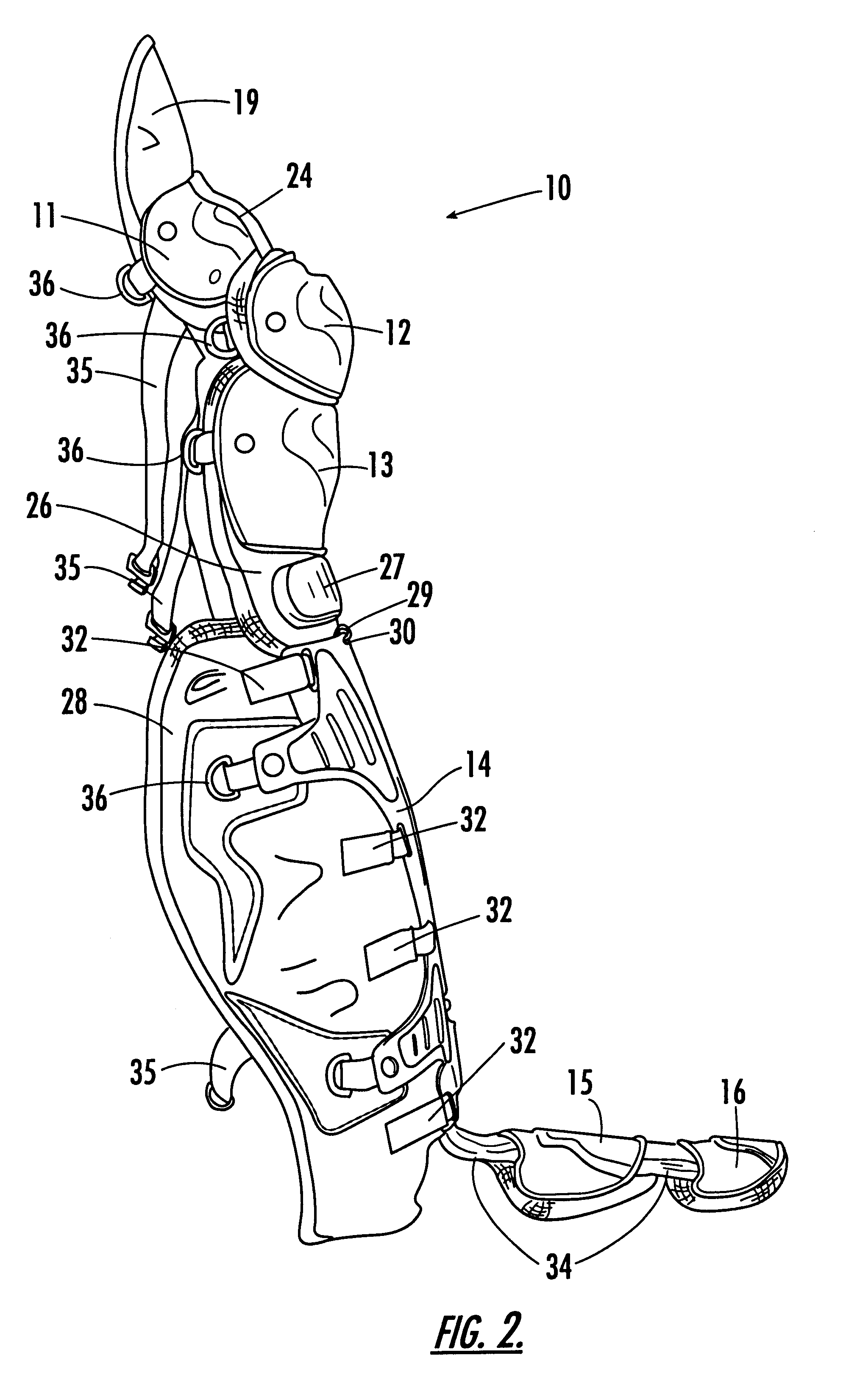 Custom-fitted catcher's leg guard and method