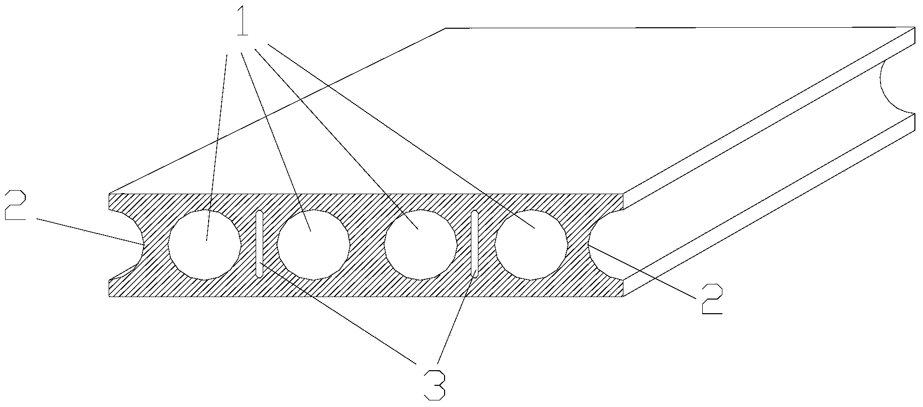 Preparation method of high-strength wood-plastic composite section bar