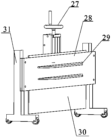 Sand box physical simulation experiment device and experiment method for simulating multi-direction extrusion deformation