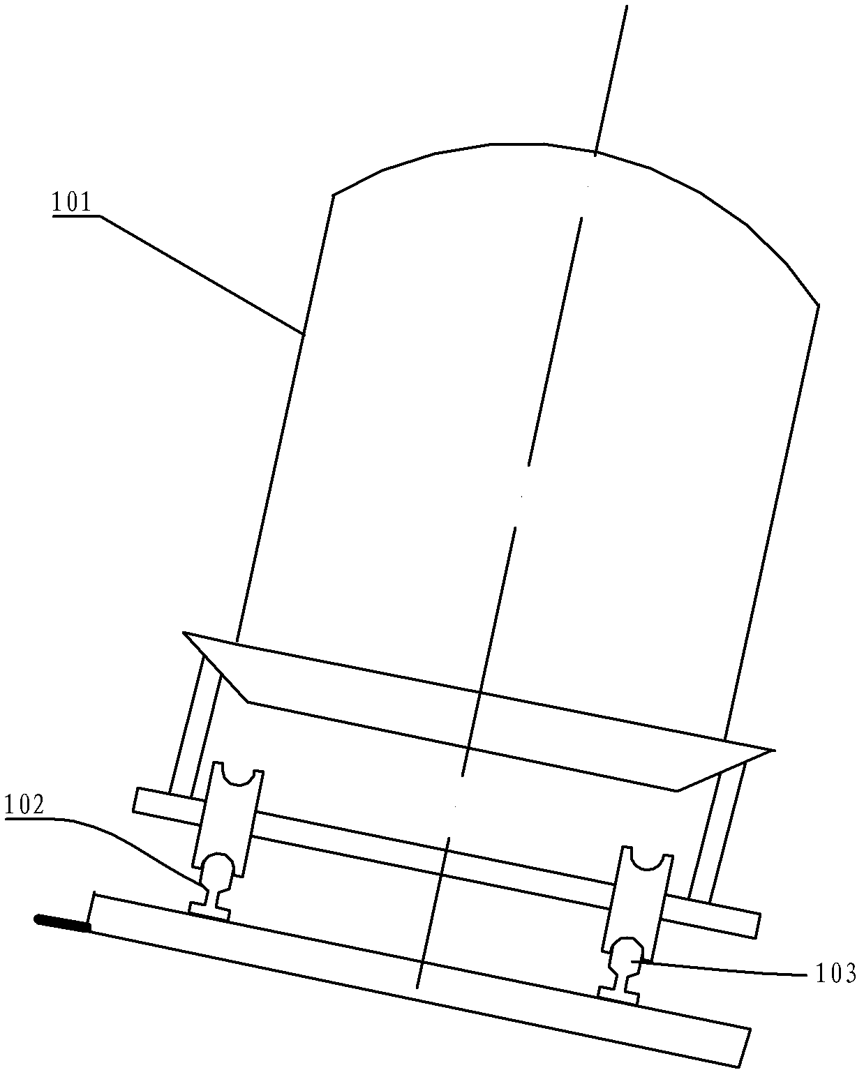 Control method for oil injection device of track train, oil injection device, track train and track locomotive