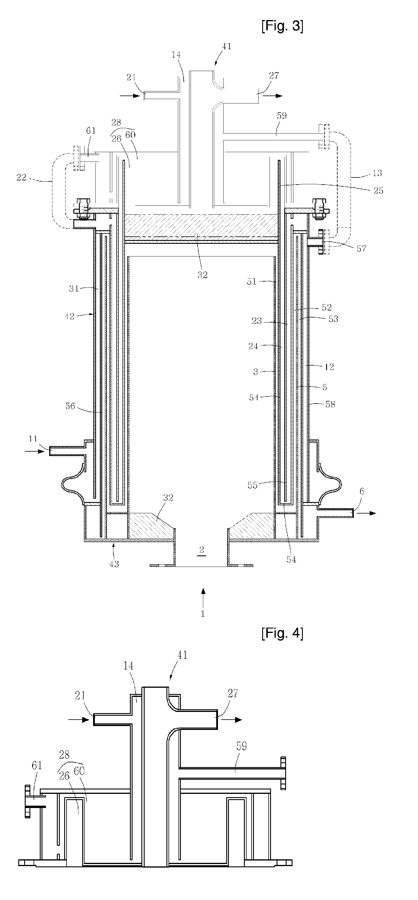 Cylindrical Steam Reformer Having Integrated Heat Exchanger