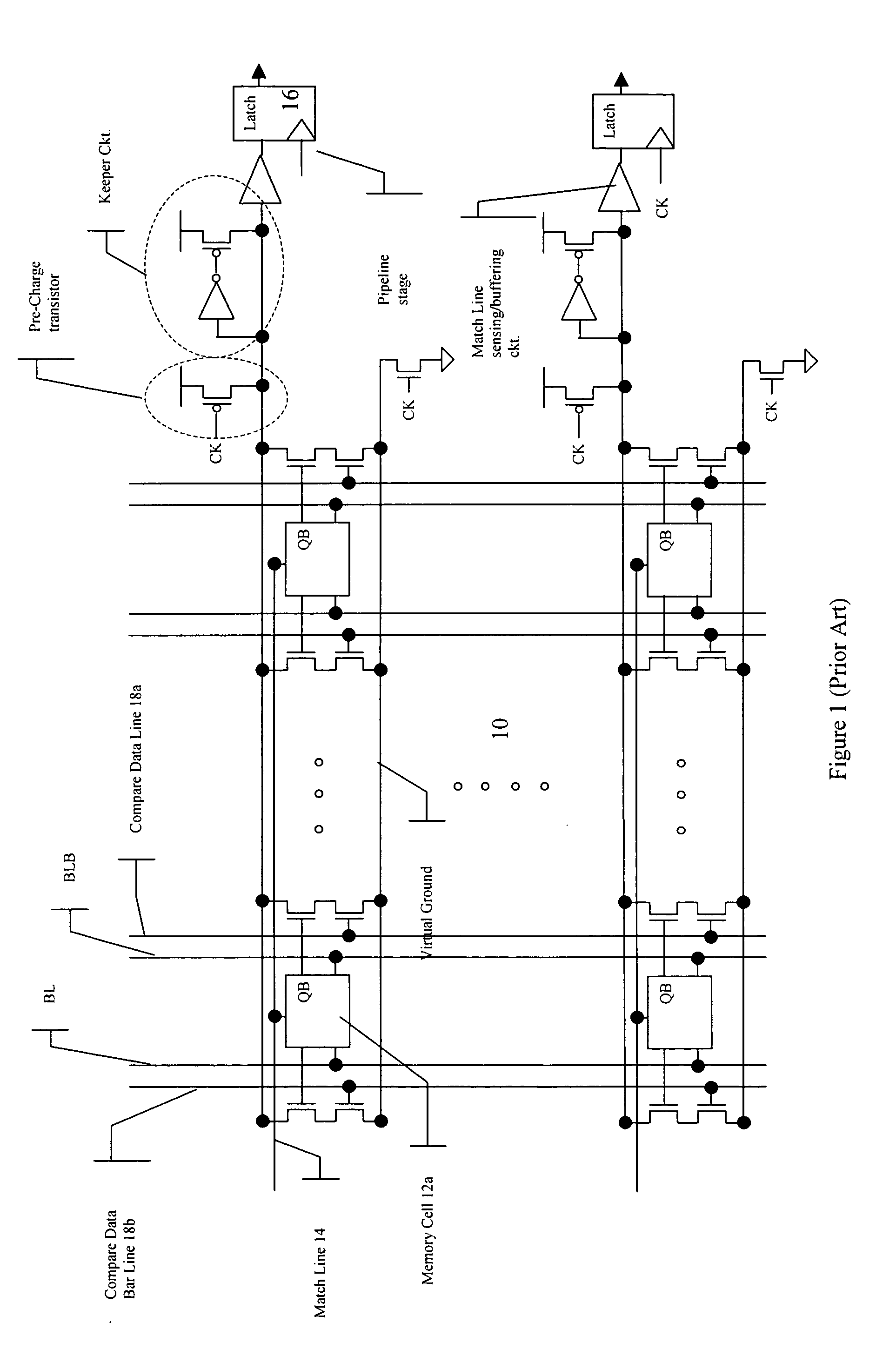 High-speed and low-power differential non-volatile content addressable memory cell and array