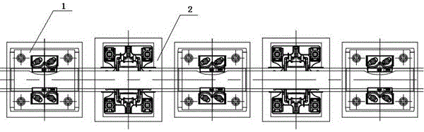 High-speed vibration reduction and noise reduction environmental protection rail fixing system and its installation method