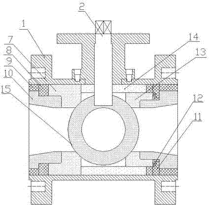 Ceramic ball valve